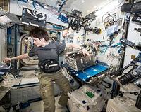 Monitoring the airways of space travelers