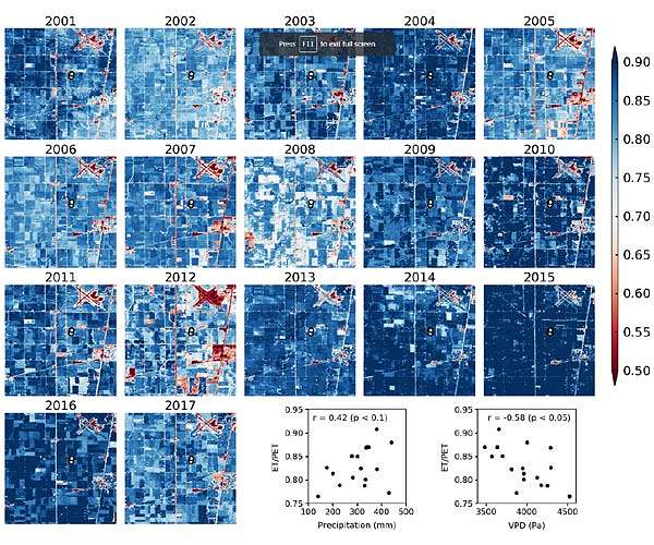 New digital tool provides satellite monitoring of crop health across US