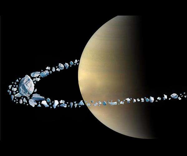Saturn's rings and tilt could be the product of an ancient, missing moon