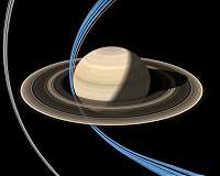 Cassini makes first dive through Saturn's rings