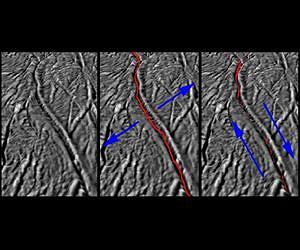 Cassini Sees Saturn Stressing out Enceladus