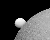 Two Moons About Saturn
