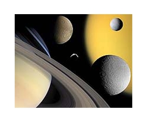 Saturn System Moves Oxygen From Enceladus To Titan
