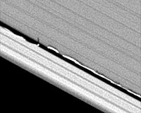 Saturn's Approach To Equinox Reveals New Structures In Rings