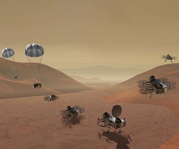 Dragonfly Rotorcraft Mission to Saturn's Titan Moves into Final Design Phase