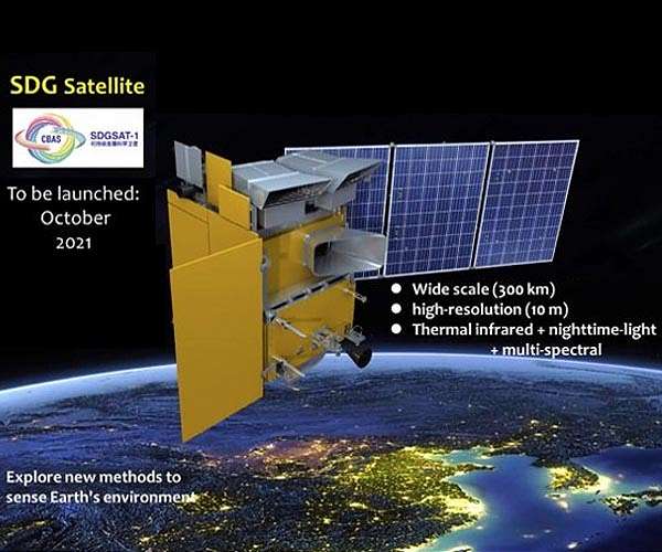 SDGSAT-1 aids in identifying urban light pollution sources