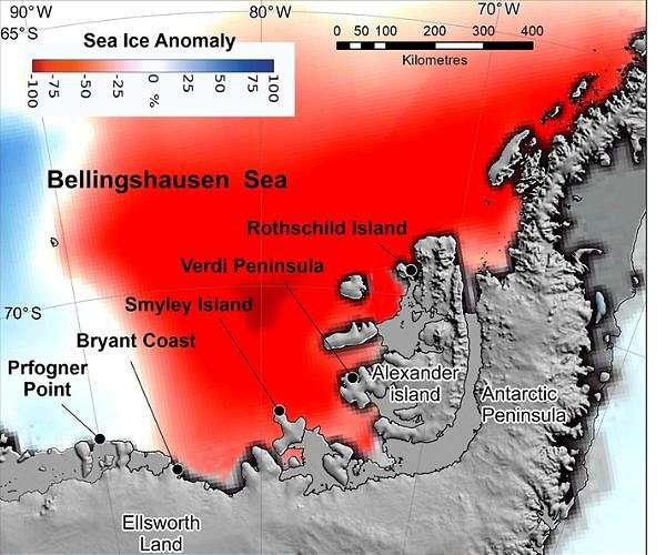 Loss of Antarctic sea ice causes catastrophic breeding failure for Emperor Penguins