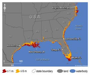 Global sea level likely to rise as much as 70 feet for future generations