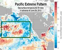 Ocean temps predict US heat waves 50 days out