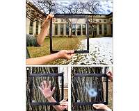 See-through film rejects 70 percent of incoming solar heat