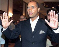 Kadhafi's son wants closer military ties with Italy: report