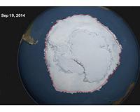 Antarctic Sea Ice Reaches New Record Maximum