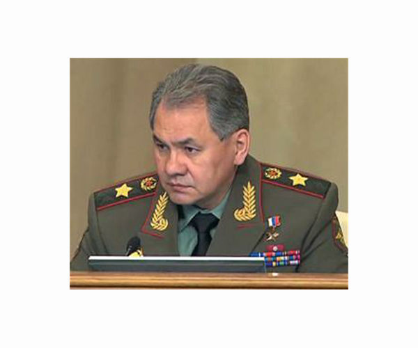 Russian defence minister visits troops involved in Ukraine offensive
