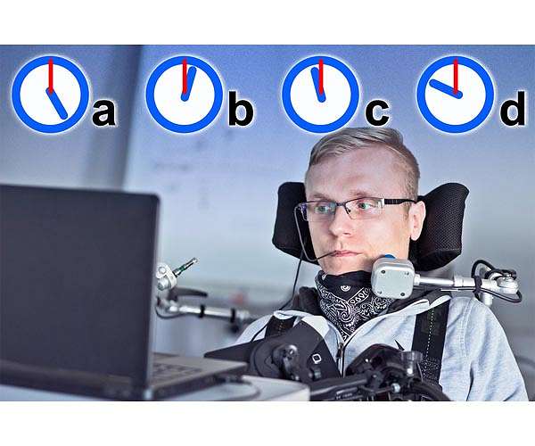 System helps severely motor-impaired individuals type more quickly and accurately