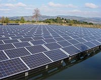 Sharp Provides Photovoltaic Panels For Far Niente Winery Floatovoltaic Solar Array In Napa Valley