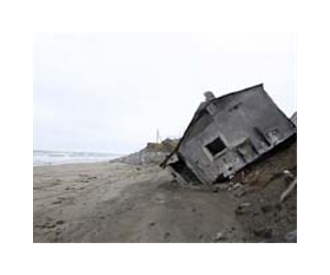 Evacuations ordered as record storm blasts Alaska
