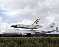 Shuttle's Ferry Flight Presented Challenging Weather