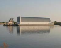 NASA Ships Shuttle Fuel Tank To New Orleans For Modification