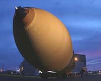 Shuttle External Tank On Route To Cape