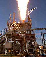 Marshall Center Tests 48-Inch Solid Rocket Motor