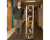 Omnidirectional mobile robot has just 2 moving parts