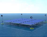 Wave, wind and PV: The world's first floating Ocean Hybrid Platform