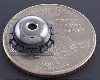 Small, precise and affordable gyroscope for navigating without GPS