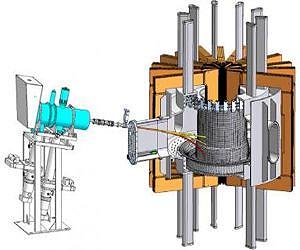 Monitoring material changes in the hostile environment of a fusion reactor