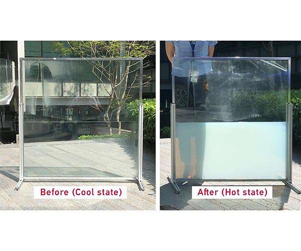 NTU scientists develop energy-saving 'liquid window'