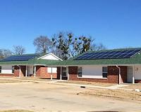 Housing Authority adds 16 solar units to elderly living complex
