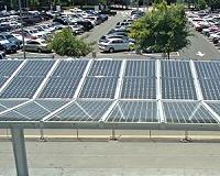 First Public EV charging station in Australia powered by a solar car park structure