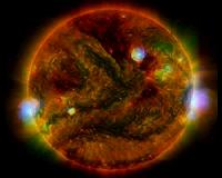Searing Sun Seen in X-rays