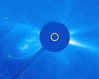 SOHO Watches Solar Coronal Mass Ejection