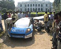 Feeling guilty over climate change? Call the solar taxi