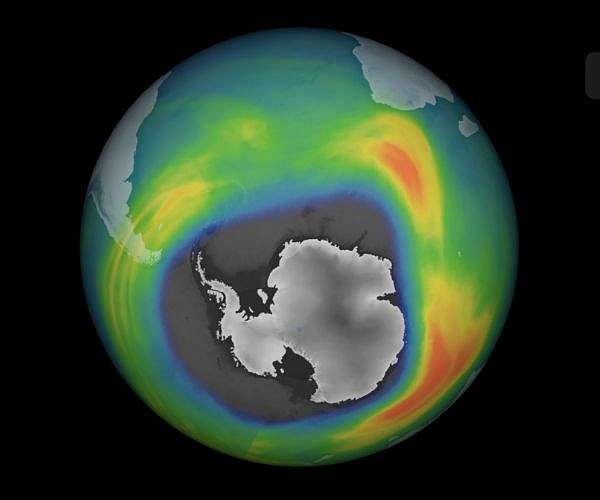 Ozone hole goes large again