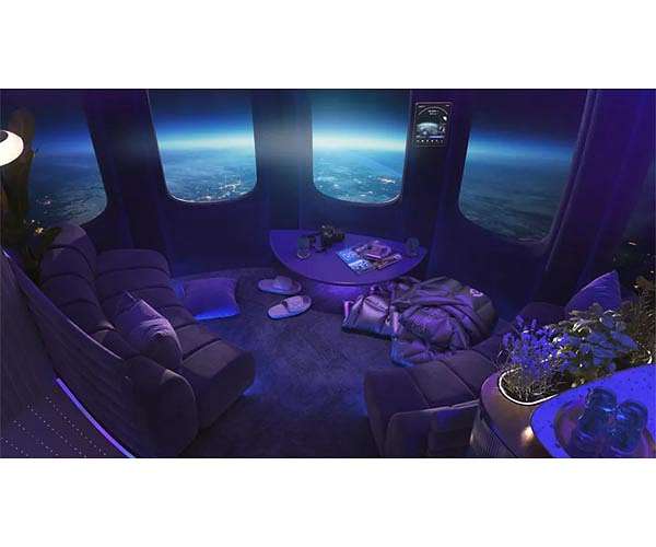 Space balloon company offers first look at luxury cabins