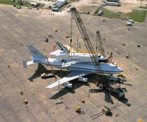 Teams Practice Lifting Shuttles at Airports