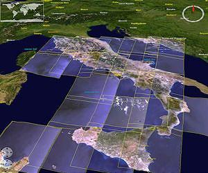 Big data from space: Imagery of Rome delivered in near real time