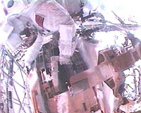 Astronauts begin first spacewalk of Endeavour mission