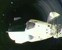 Alcohol smell on ISS began dissipating after Crew Dragon undocked