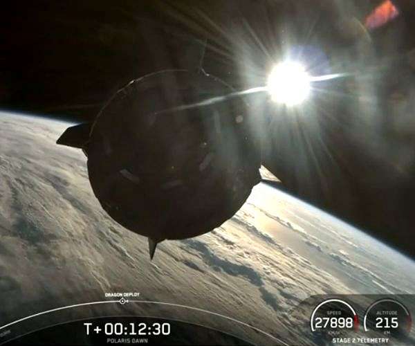 Polaris Dawn reaches 870 miles above Earth; as crew preps for first private EVA