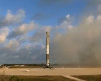 SpaceX launches classified payload for NRO; 1st Stage returns to LZ-1