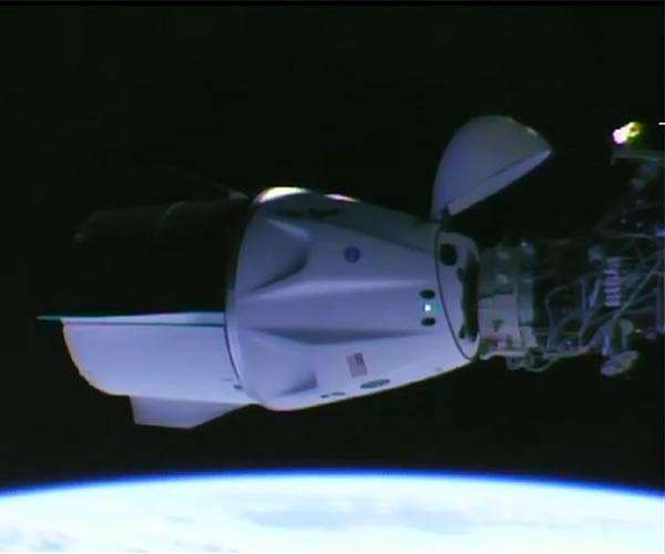 SpaceX capsule Endeavour docks at ISS