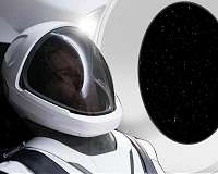 SpaceX unveils peek at sleek new spacesuit