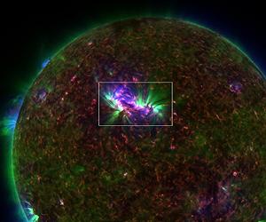 Hotspots In Fountains On The Sun's Surface Help Explain Coronal Heating Mystery