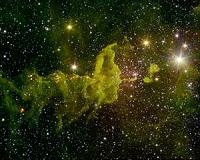 A Space Spider Watches Over Young Stars
