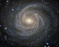 Hubble spies a spiral snowflake