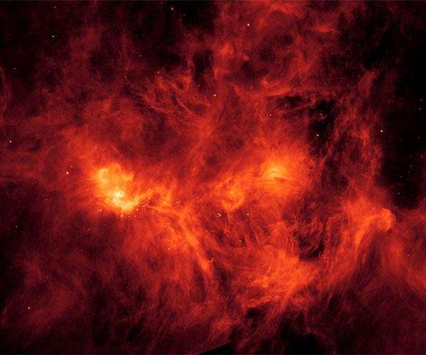Amounts of organic molecules in planetary systems differ from early on