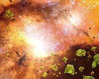 Spitzer Finds Colliding Galaxies Smothered In Crushed Glass
