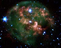 Dying Star Goes Out With a Ring